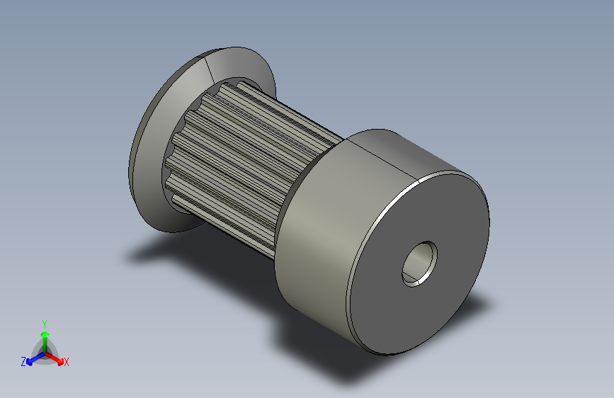 TABMXL-16-037-H3凸肩型同步带轮