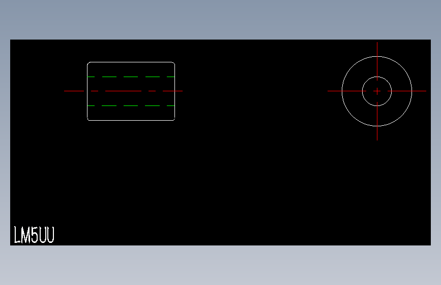 LM5UU直线轴承.dxf
