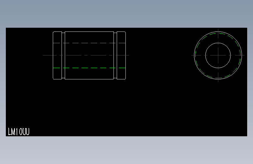 LM10UU直线轴承.dxf