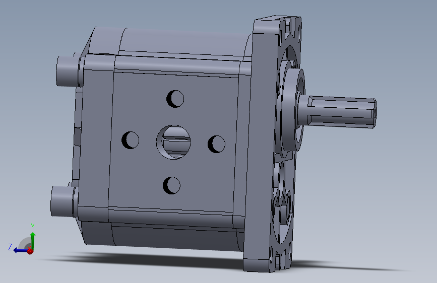 齿轮油泵solidworks建模＋零件工程图+装配体