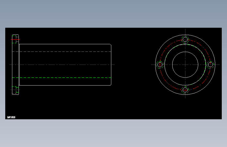LMF50LUU直线轴承.dxf