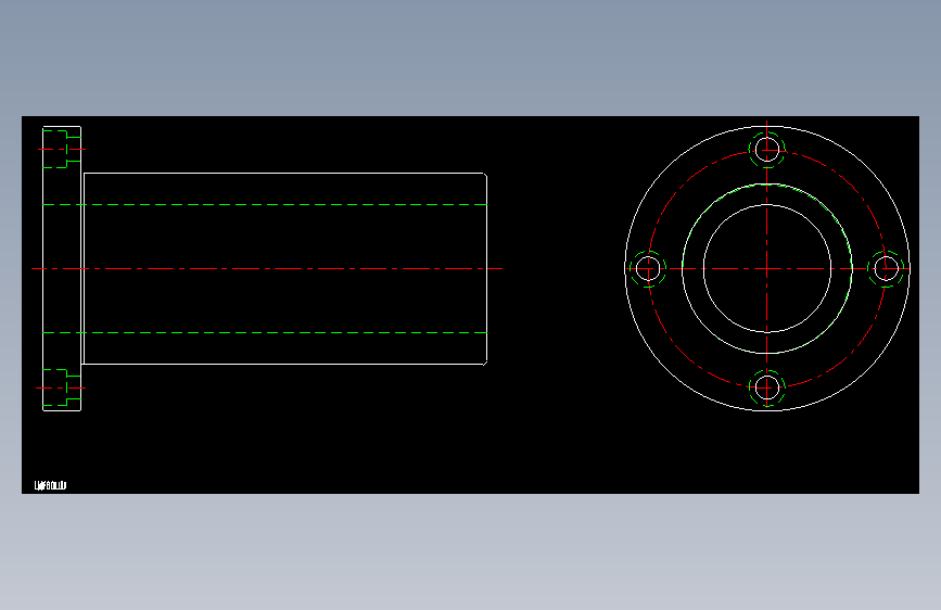 LMF60LUU直线轴承.dxf