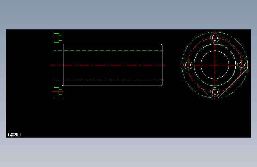 LMK35LUU直线轴承.dxf