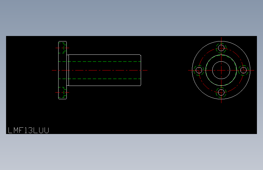 LMF13LUU直线轴承.dxf