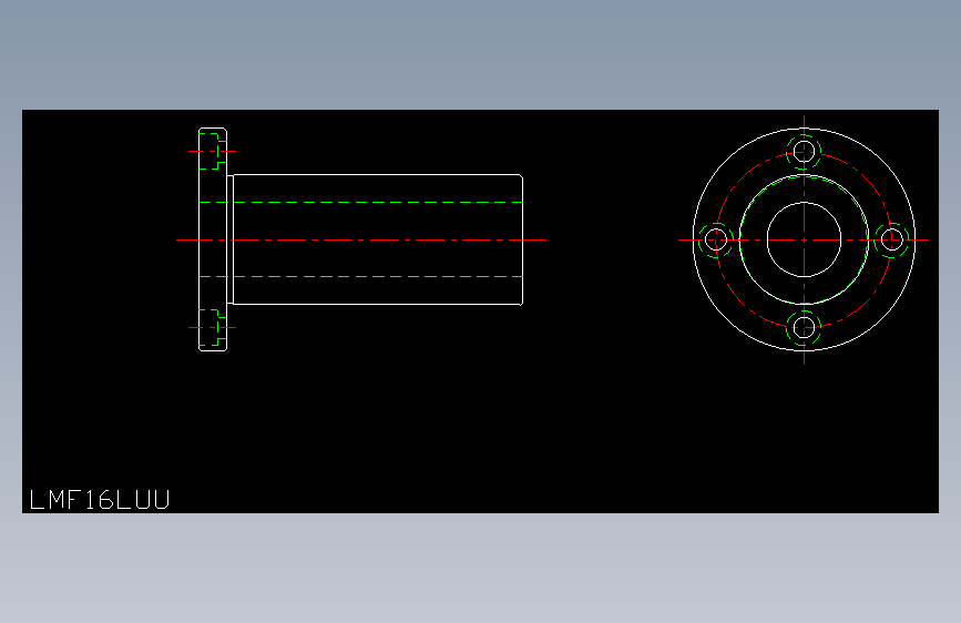 LMF16LUU直线轴承.dxf
