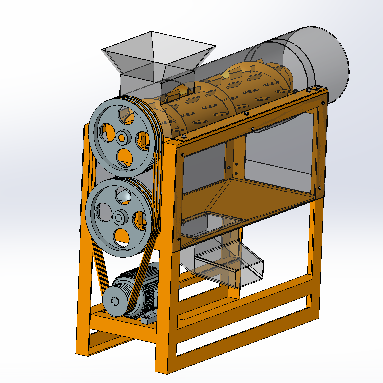 玉米脱粒机三维UG10==1259892==300