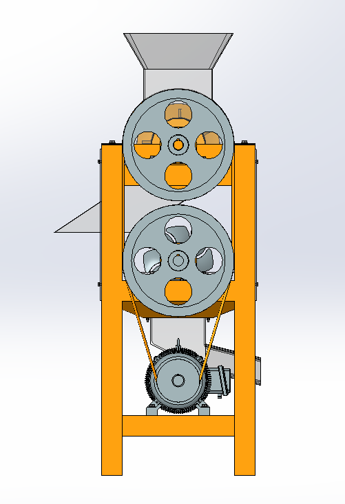 玉米脱粒机三维UG10==1259892==300