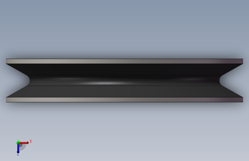 Φ120×22-R3导轮 俯视图
