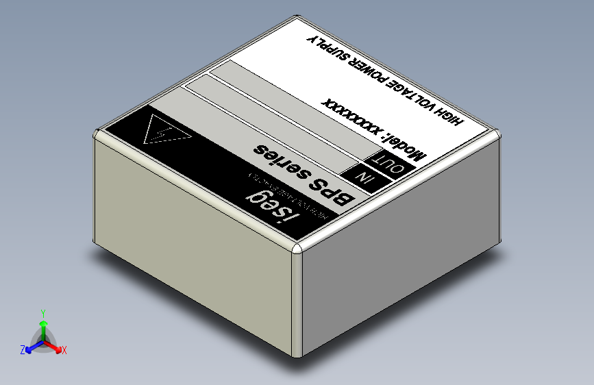 高压转换器模块ISEG BPS 1W 3W.STEP