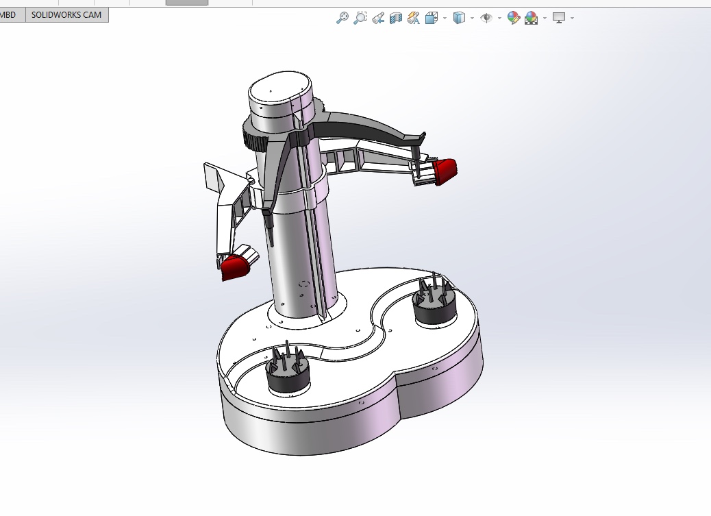 双工位苹果去皮机设计（含三维SW模型 3D建模+CAD图纸+说明书