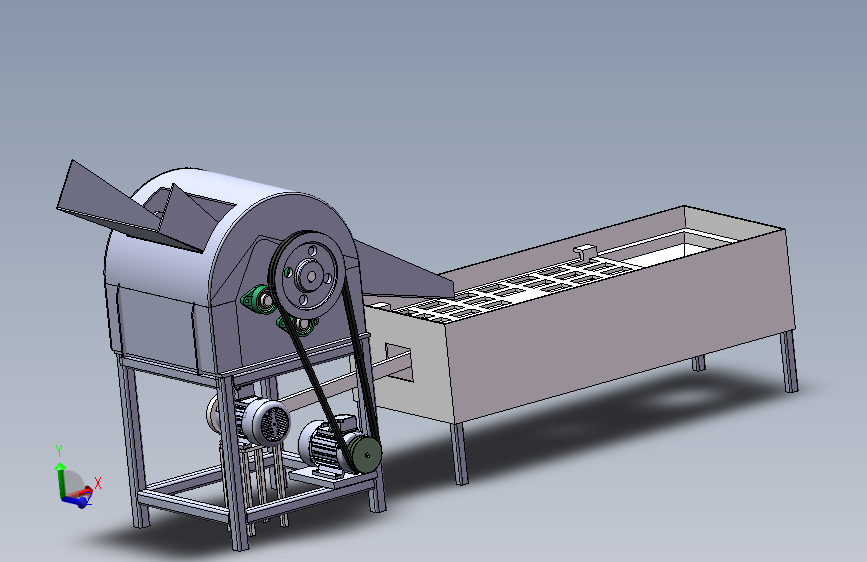 叶茎分离机结构设计863037=600