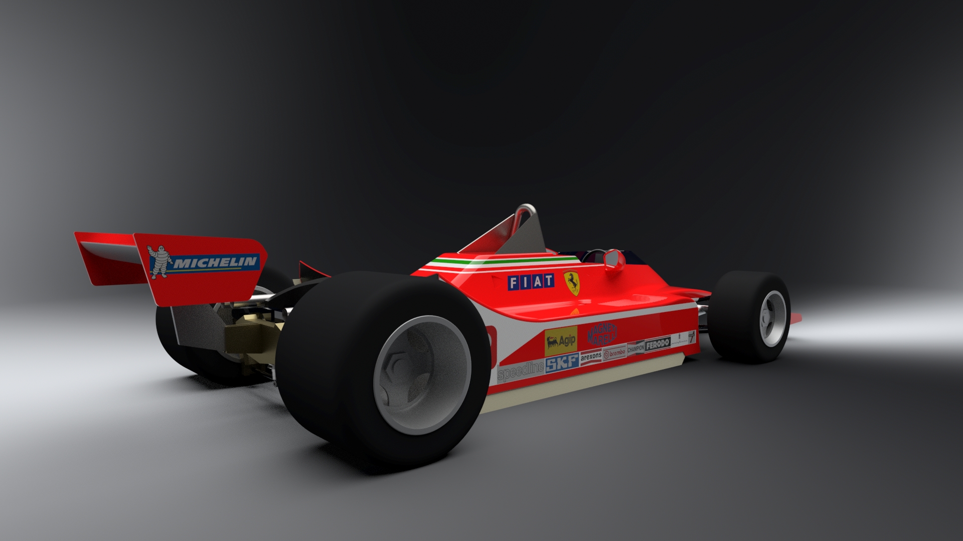 030-法拉利Ferrari- 一级方程式 312 T4