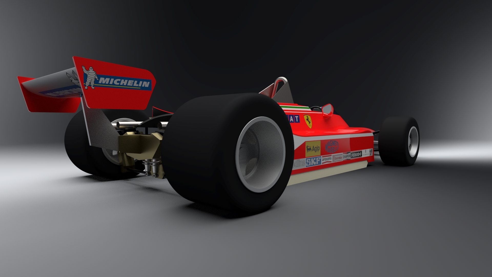 030-法拉利Ferrari- 一级方程式 312 T4