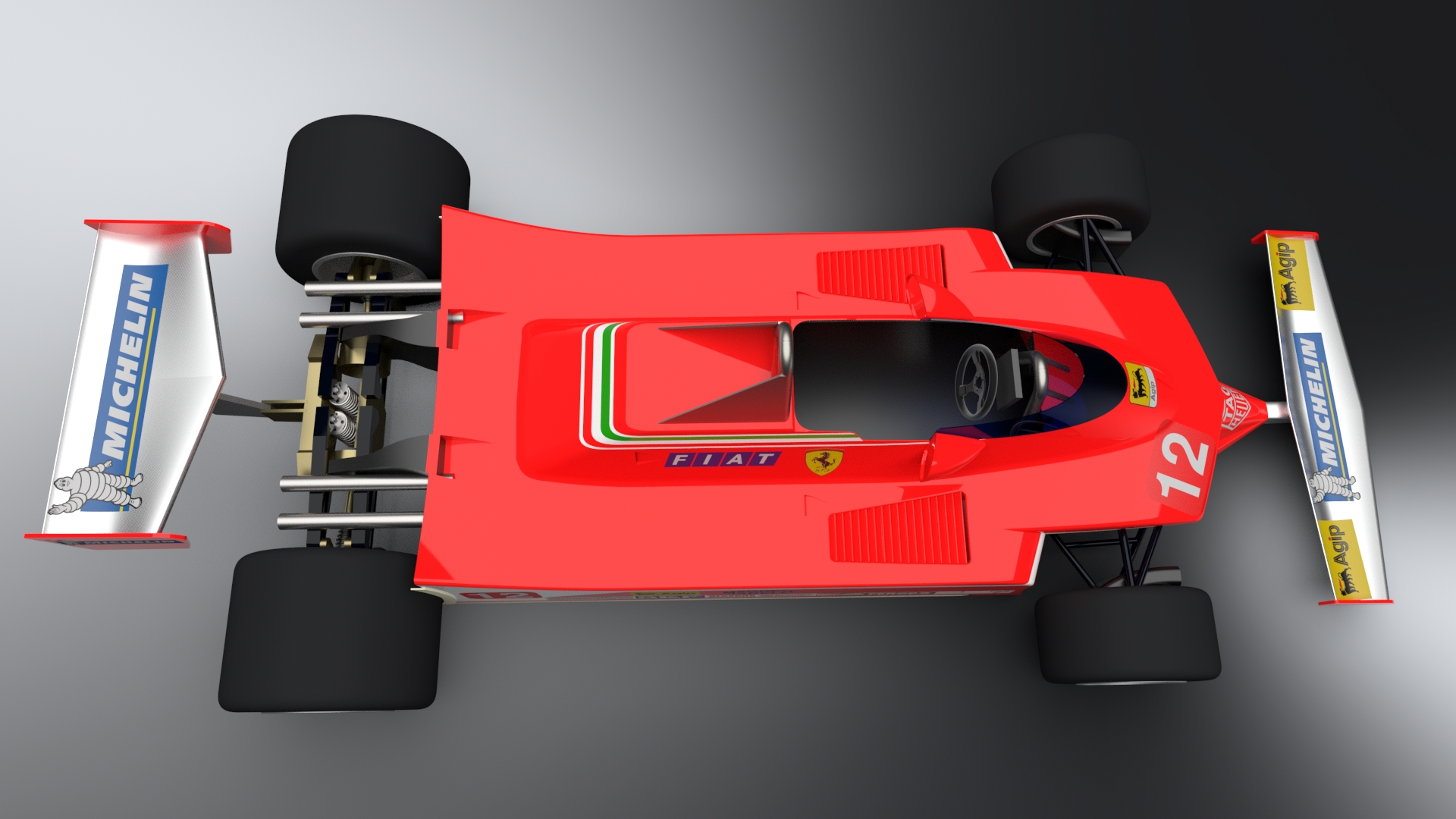 030-法拉利Ferrari- 一级方程式 312 T4