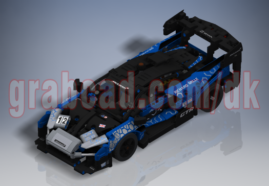 020-迈凯伦Mclaren- Senna GTR  STEP