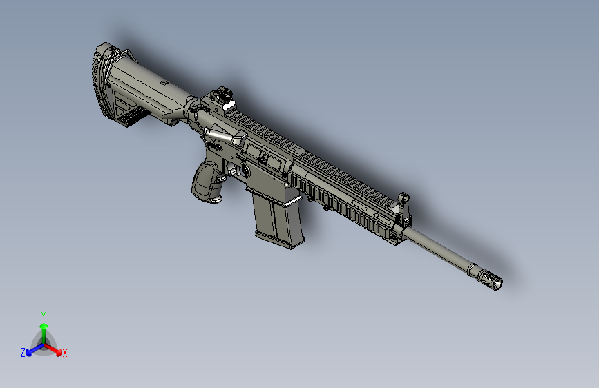 HK417自动步枪