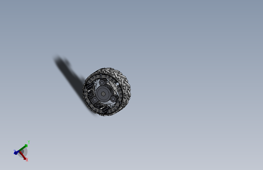 越野车变形轮胎614973===250 主视图