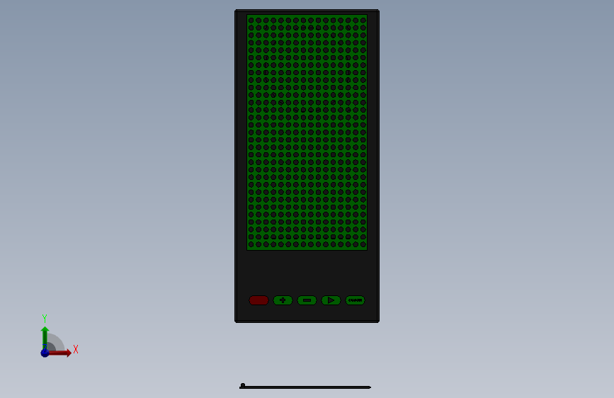 扬声器 正面视图