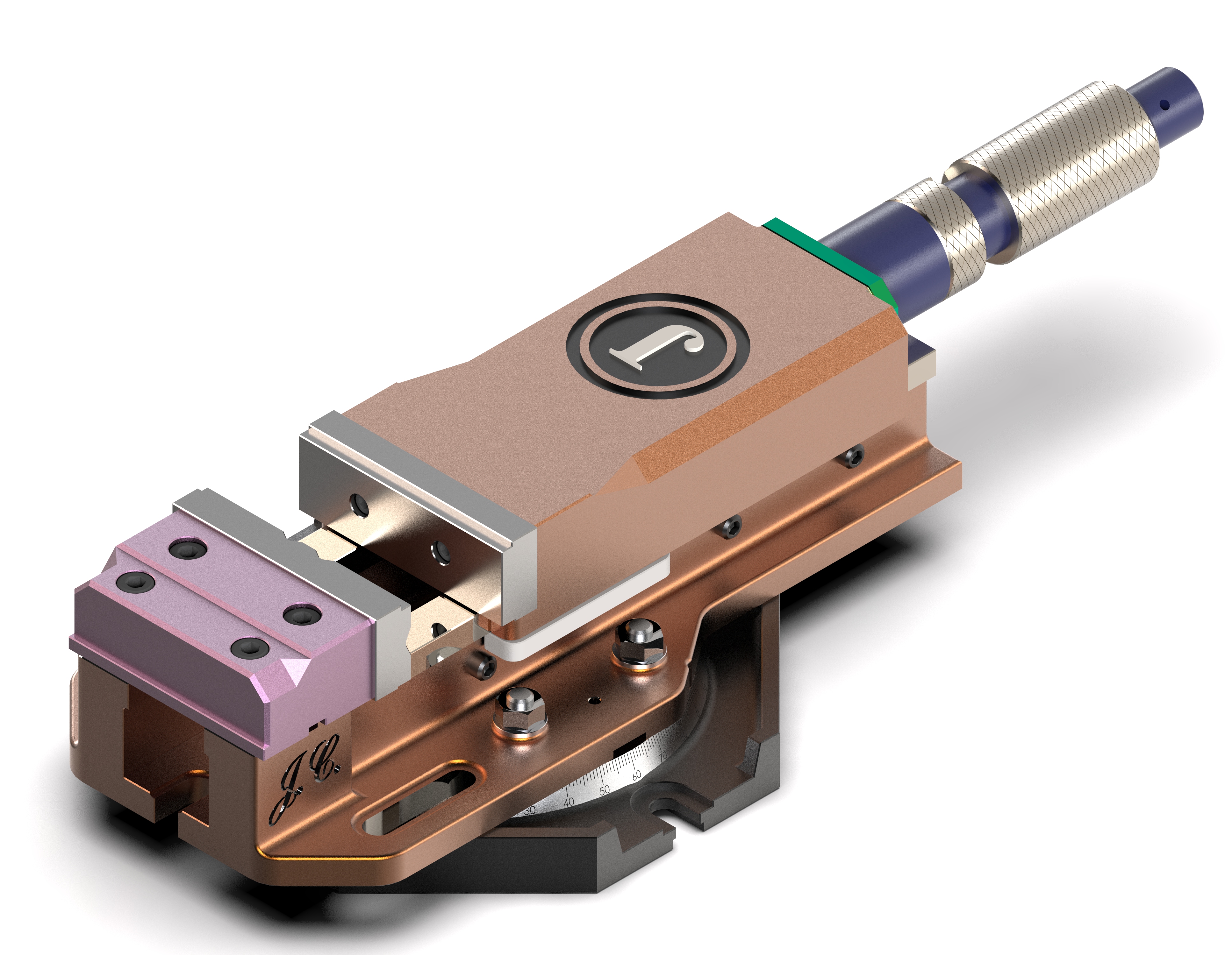 带旋转台式压力机