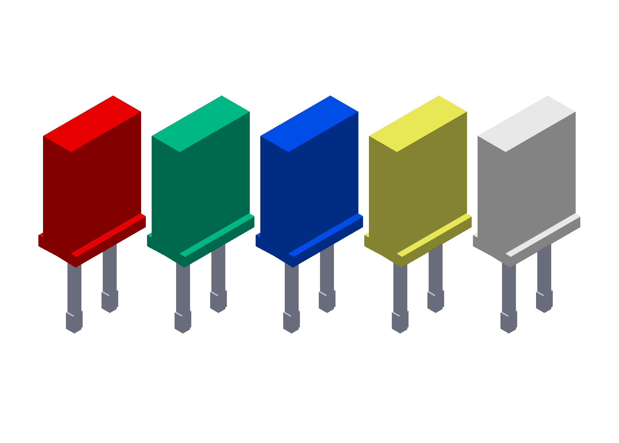 LED矩形2x5mm