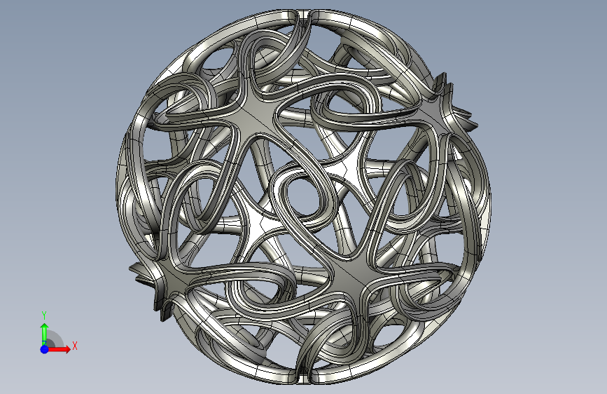 Interlinked Star Geometry_練習 正面视图