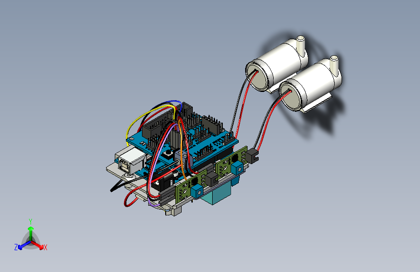 基于+Arduino+的自动灌溉系统 主视图