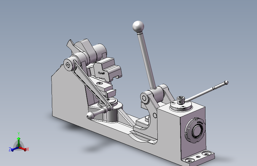 连杆定心夹具3D图纸 STEP格式