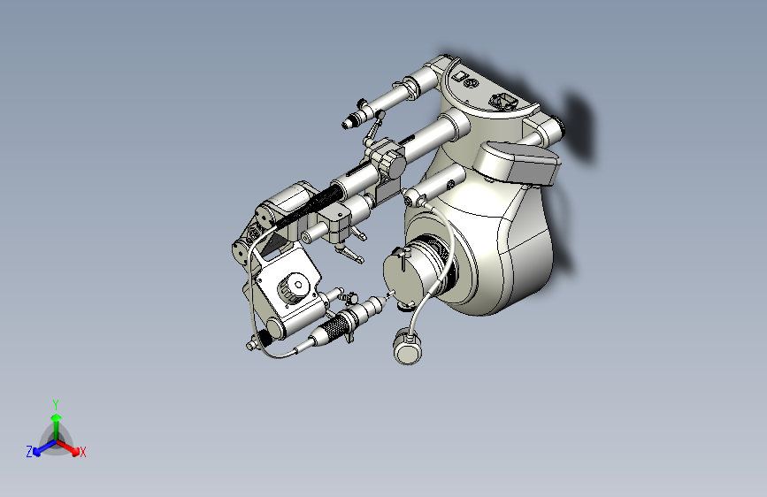牙科铣床3D模型三维建模图纸