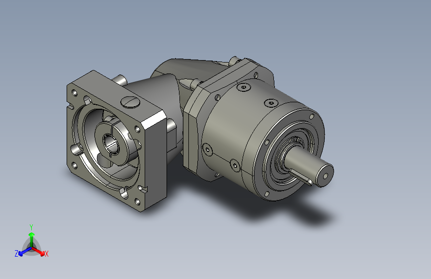 纽氏达特减速机WPL80L1-S2-14-41-73-口69.6-M6 通用箱体