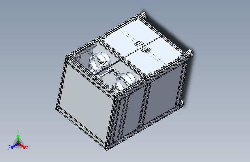 垫片叠放设备三维模型3D图