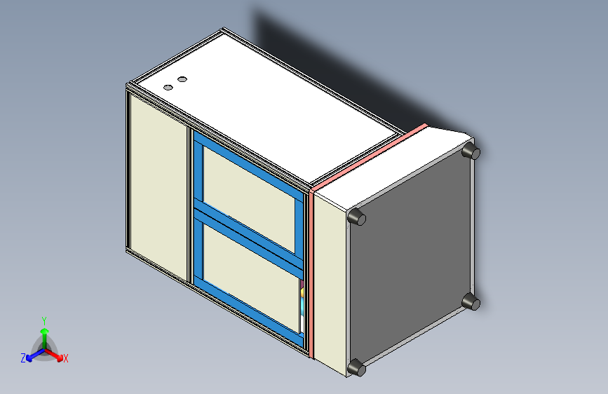 伺服压装设备3D图模型