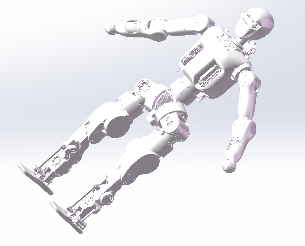 FourierN1人形机器人模型总装