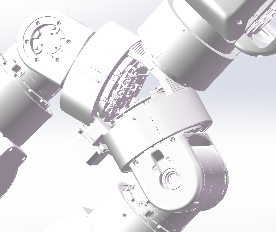 FourierN1人形机器人模型总装