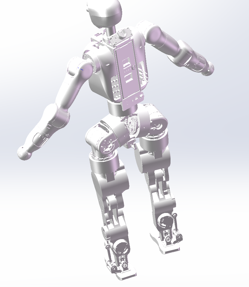 FourierN1人形机器人模型总装