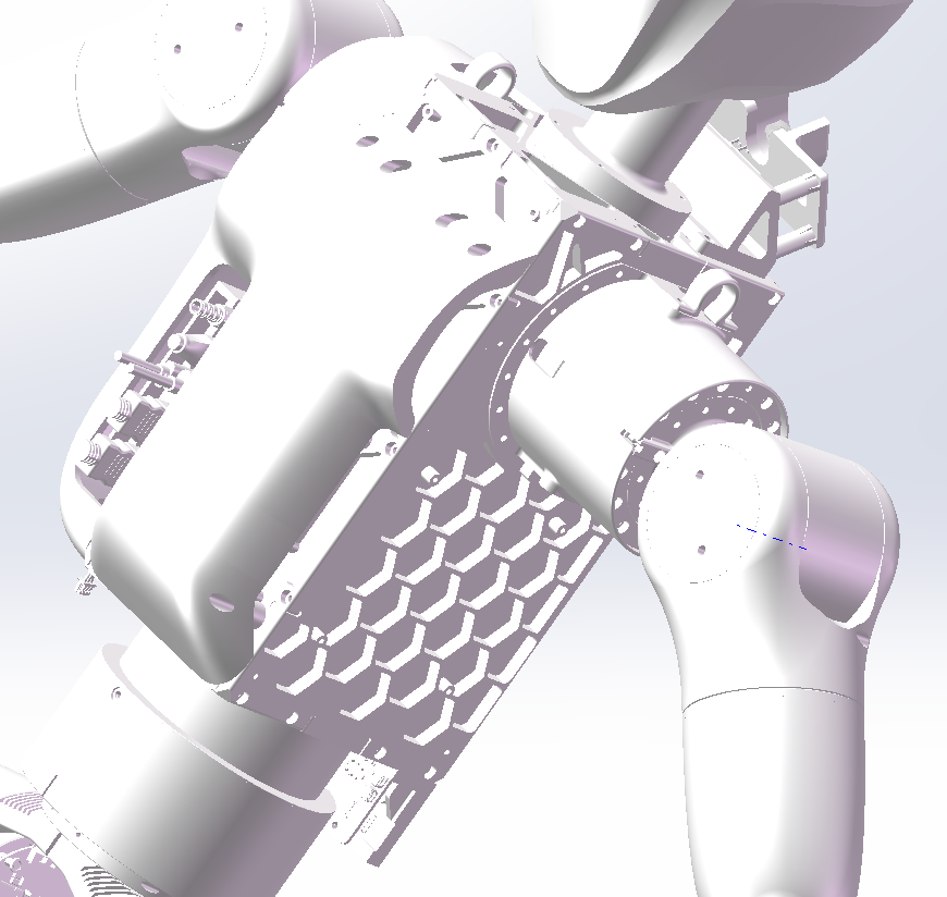 FourierN1人形机器人模型总装