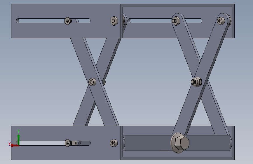 剪式升降平台(Scissor Lift Platform)_爱给网_aigei_com