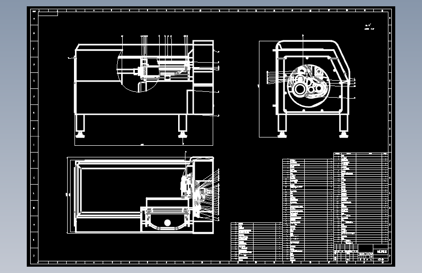 蔬菜切丁机的结构设计CAD