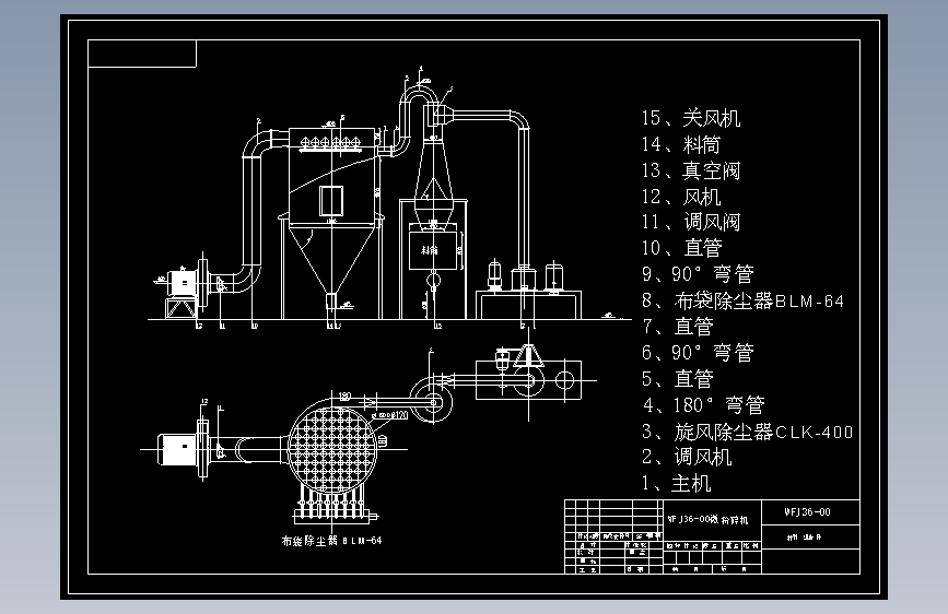 WFJ36-00微粉碎机