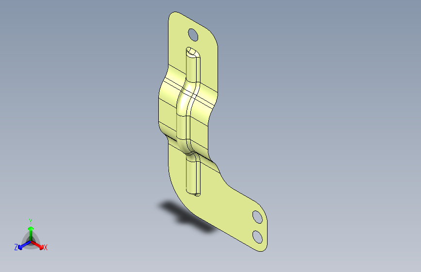 CATIA V5 模型制作 L 形支架