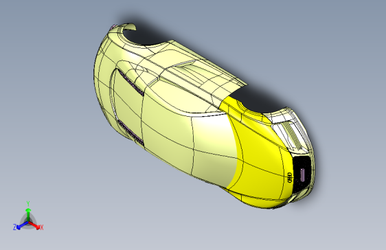 Catia建模的Audi R8