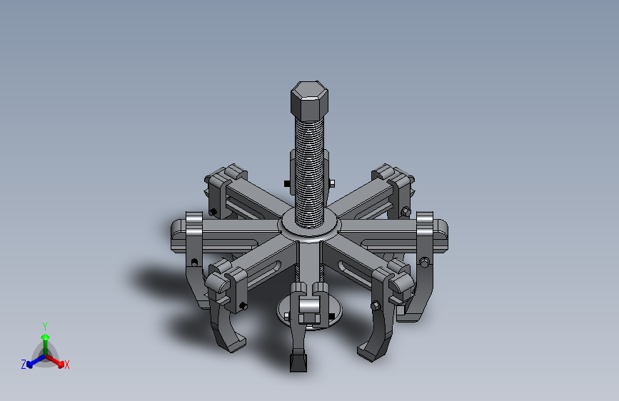 Solidworks拼装的Trekker组件