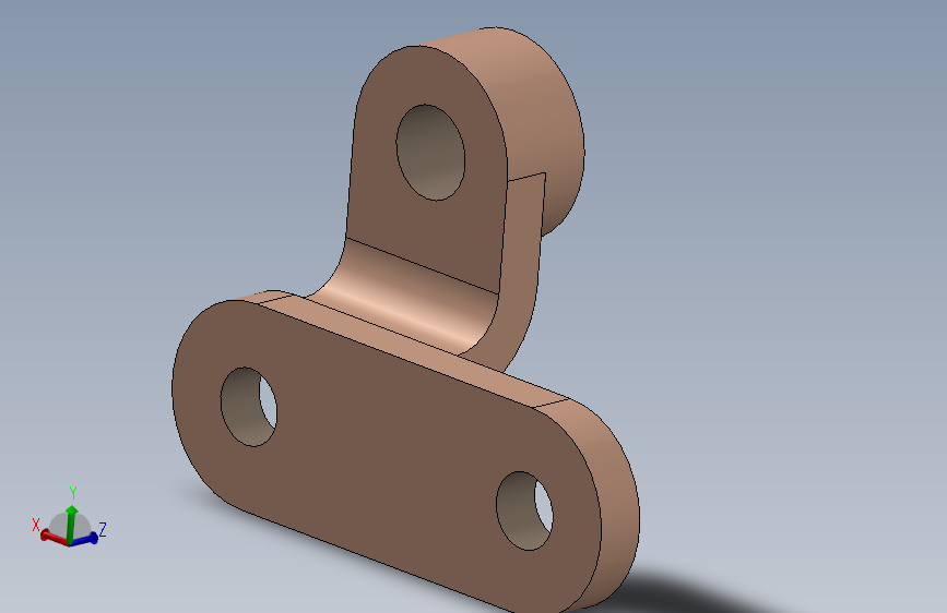 solidworks设计的3D挤压零件