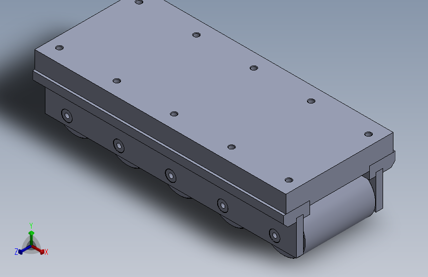 Solidworks设计的滚筒组件