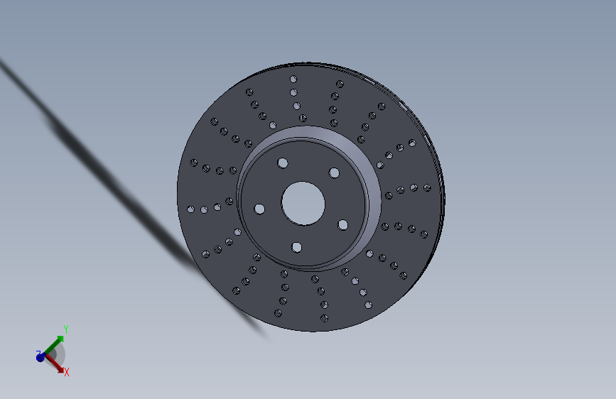 Solidworks设计盘式制动盘