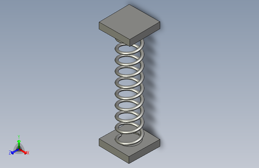 弹簧机构Solidworks