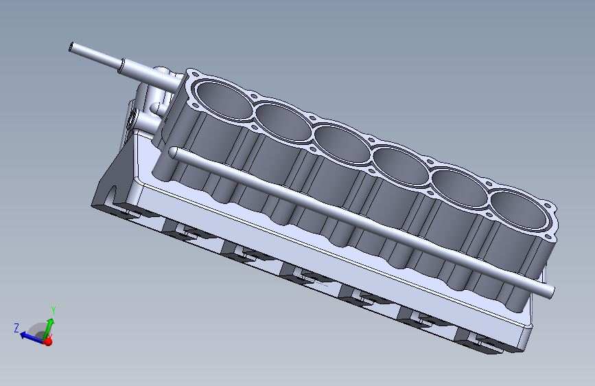 简单圆柱模型SolidWorks