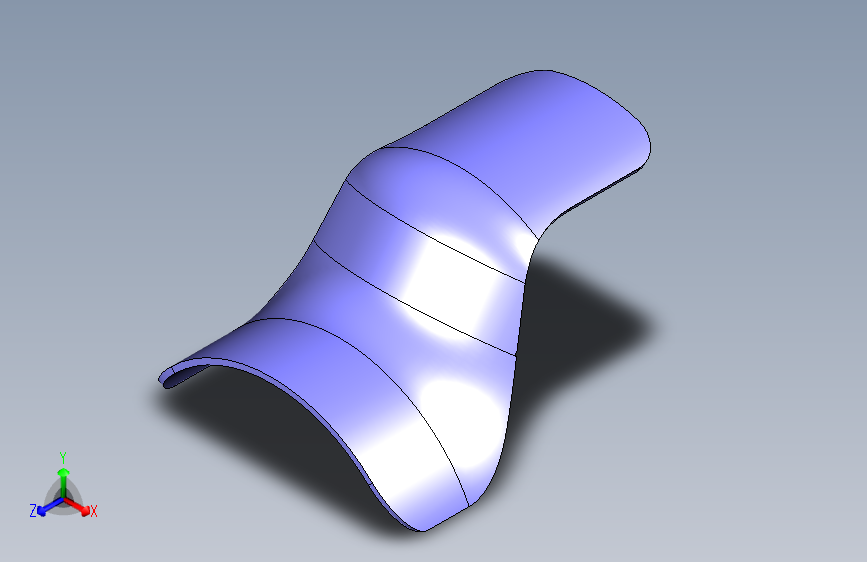 具有表面特性的SolidWorks软件