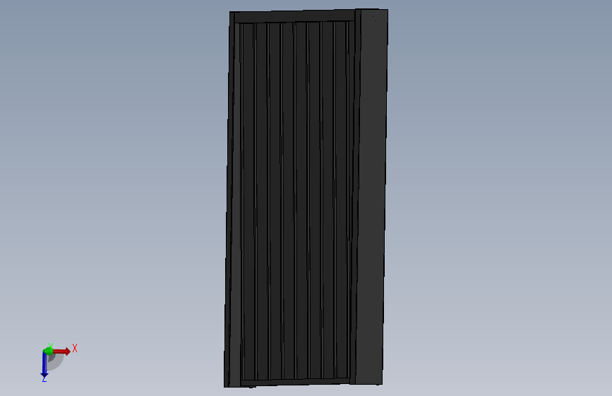 立体门3D高2700宽4856