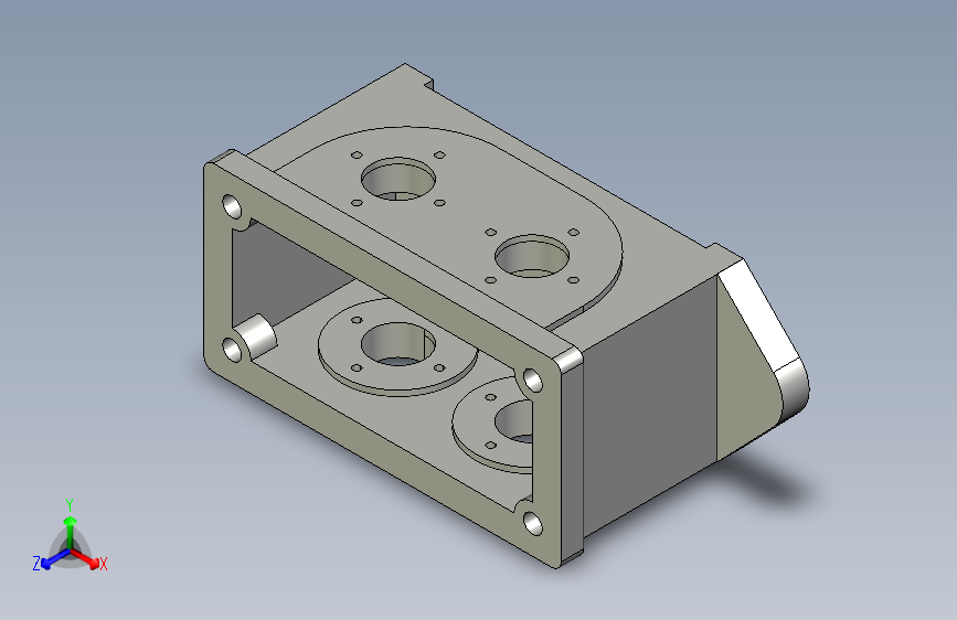 使用Fusion 360的齿轮箱壳