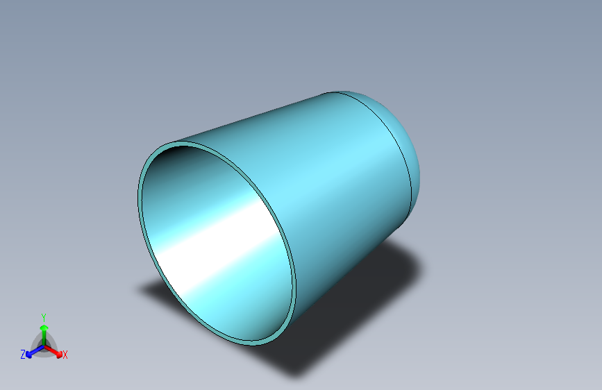 使用Fusion 360制作的简约饮水杯